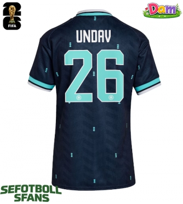 Tyskland Deniz Undav #26 Bortatröja Kvinnor VM 2026 Kortärmad